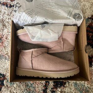 Never Worn! Classic Ultra Pink Ugg Boots